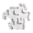 thumbnail image 1 of Moldes Silicona DIY 3D Navidad Molde para Resina Epoxi (3 Alces), 1 of 4