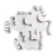thumbnail image 1 of Moldes Silicona DIY 3D Navidad Molde para Resina Epoxi (3 Alces), 1 of 4