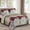 Helena-Burgundy, variant on Sheetsnthings Odette Grey Reversible Coverlets, King/California King Over-Sized 3pc Quilt Set (110-Inch Wide x 96-Inch Long) Lightweight Bedspread