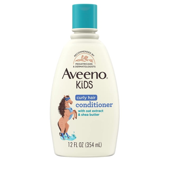 Acondicionador Aveeno Kids Curly Hair con extracto de avena 355 ml