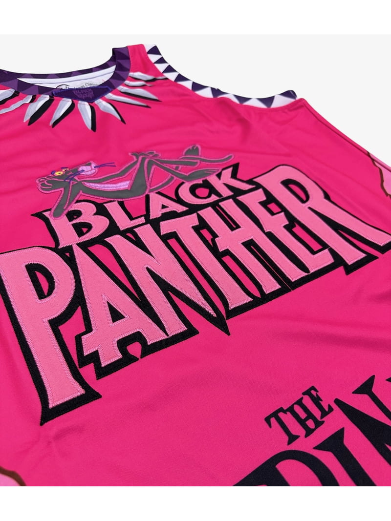 Black X PINK Panther Basketball Jersey PURPLE 2XL Black X PINK Panther Basketball Jersey PURPLE 2XL