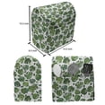 thumbnail image 5 of Monstera Lounger Chair Bag, Exotic Rainforest Leaves Pattern of Dots Jungle Forest Foliage Hipster Art, High Capacity Storage with Handle Container, Lounger Size, Dark Green White, by Ambesonne, 5 of 5