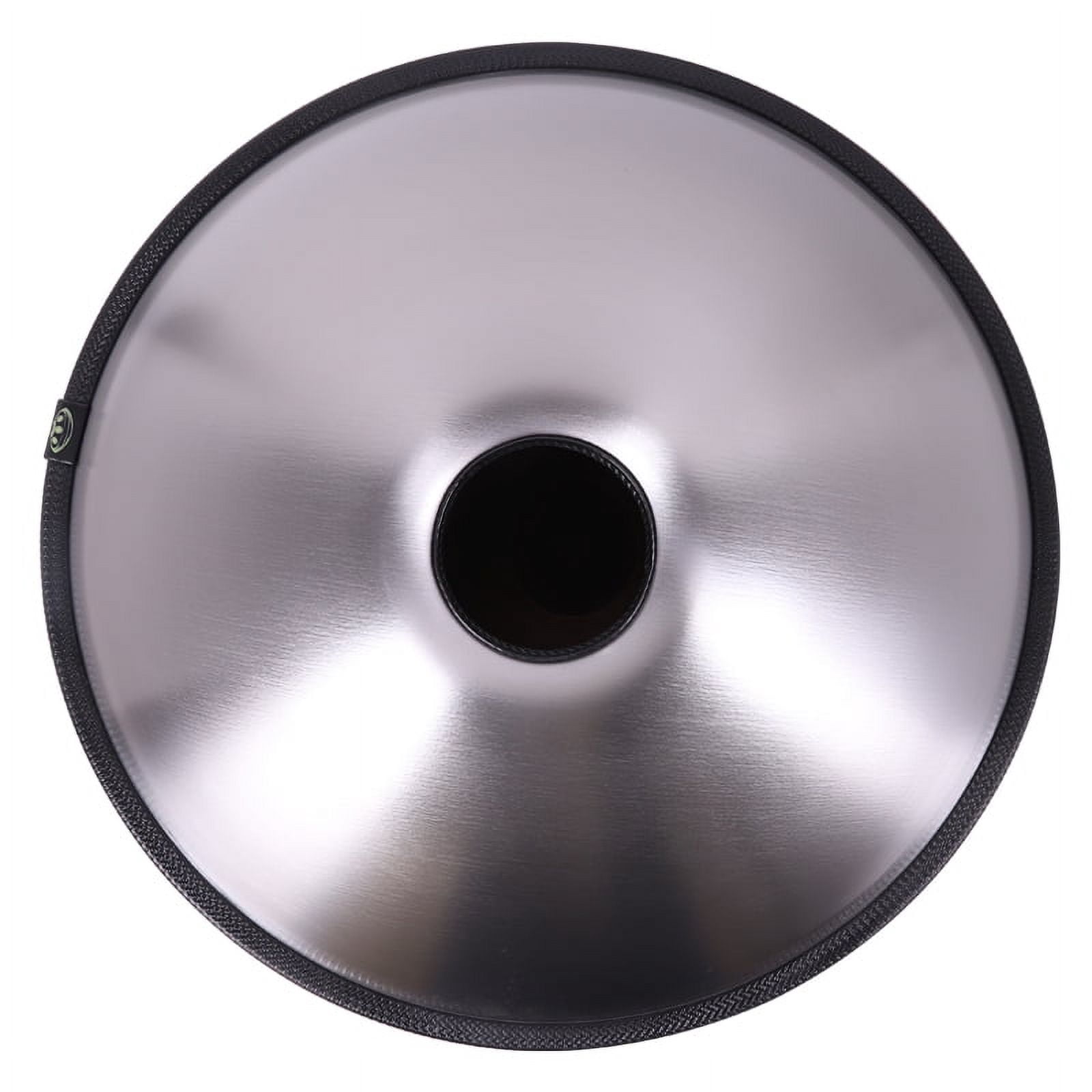 18IN Kurd D Minor 9 Notes Handpan Drum 440HZ Percussion Instrument Steel Tongue Drum