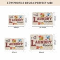 thumbnail image 5 of Laundry Room Door Mat Indoor Outdoor,Rustic Farmhouse Washing Machine Clothes Non Slip Welcome Mat with Rubber Backing,Absorbent Fabric Front Door Mats Entryway Rug for Home Patio Entrance 20"x31.5", 5 of 9