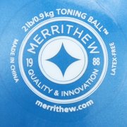 Toning Ball (Blue), 2 lbs / 0.9 kg