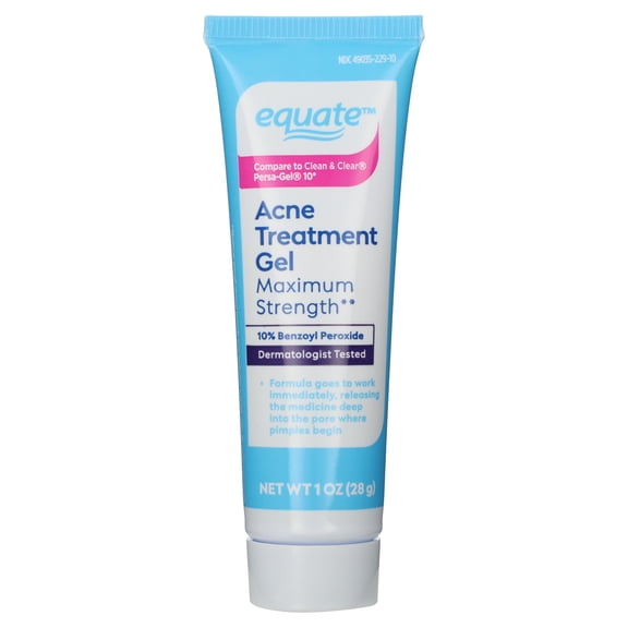 Equate Maximum Strength Acne Treatment Gel, 1 oz