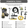 thumbnail image 5 of Prolux 2.0 Commercial Bagless Upright Backpack Vacuum with Deluxe 1-1/2 inch Tool Kit, 5 of 8