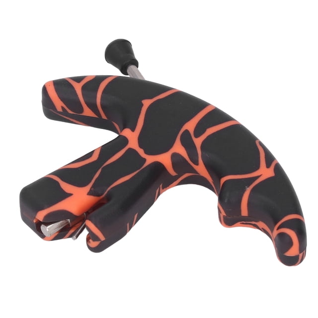Thumb Bow Release, 3 Finger Compound Bow Sensitive Comfortable Grip Adjustable Archery Release Aids For Outdoor Archery