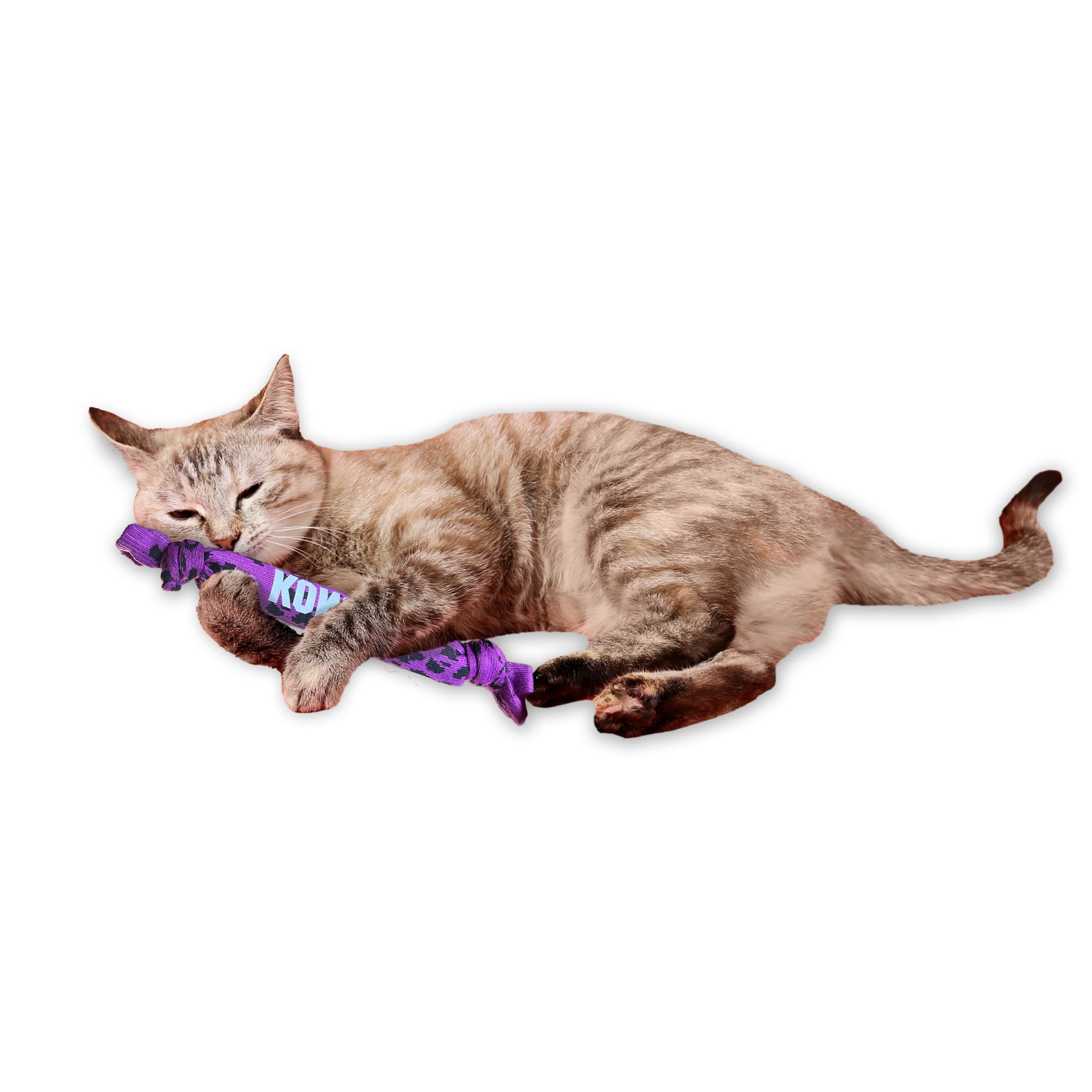 KONG® Kickeroo® Crunch Long Cat Toy, with Premium North American Catnip
