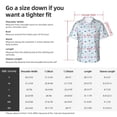 thumbnail image 6 of Lsque Rabbit In The Rain pattern Hawaiian Shirt for Men, Unisex Summer Beach Casual Short Sleeve Button Down Shirts-XX-Large, 6 of 9