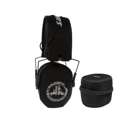 Walkers Game Ear Razor Muffs (Keep Calm and Carry On) with Protective Case