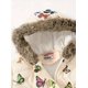 thumbnail image 4 of Chaqueta Con Capucha Y Cuello De Pelo Largo Para Niña, 4 of 8