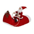 thumbnail image 1 of Traje de perro de Papá Noel de Navidad Ropa para mascotas Traje de montar de Papá Noel, 1 of 8