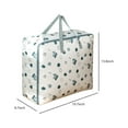 thumbnail image 3 of Ikohbadg Collapsible Laundry Baskets, Foldable Clothes Hamper with Reinforced Handles, Durable Pop Up Hampers for Laundry, Tear Proof & Easy to Carry Laundry Hamper for Home, Laundry, Dorm, Travel C, 3 of 7
