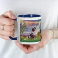 thumbnail image 3 of CafePress - Cloud Angel & Australian Shep Mug - 11 oz Ceramic Mug - Novelty Coffee Tea Cup, 3 of 3