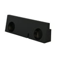 thumbnail image 1 of QPower Dual 12" Behind Seat Sealed Sub Enclosure Box for Toyota Tacoma Regular Cab 05-24, 1 of 9