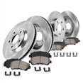thumbnail image 2 of Callahan Brake Parts Front and Rear Brake Kit For 2014 2015 Mazda 6 Replacement Brake Rotors and Ceramic Brake Pads, 2 of 4
