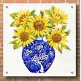 thumbnail image 3 of Epic Art 'Sun Flower Still Life I' by Tim O'Toole, Acrylic Glass Wall Art, 36"x36", 3 of 6
