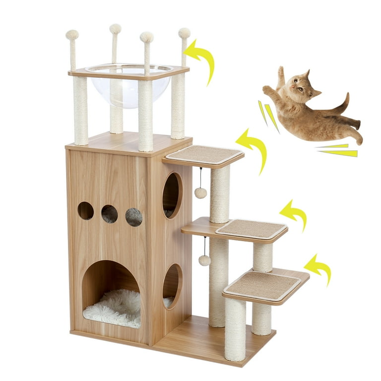Cat wood tree 2025