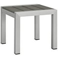thumbnail image 5 of Pemberly Row 2-Piece Modern Aluminum Outdoor Set in Gray/Silver, 5 of 6
