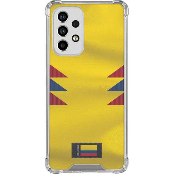 Skinit Countries of the World Colombia Soccer Flag Galaxy A33 5G Clear Case