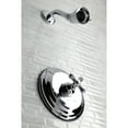 thumbnail image 3 of Kingston Brass KB3631AXTLT Single-Handle Pressure Balanced Shower Faucet, Trim Only, Polished Chrome, 3 of 7