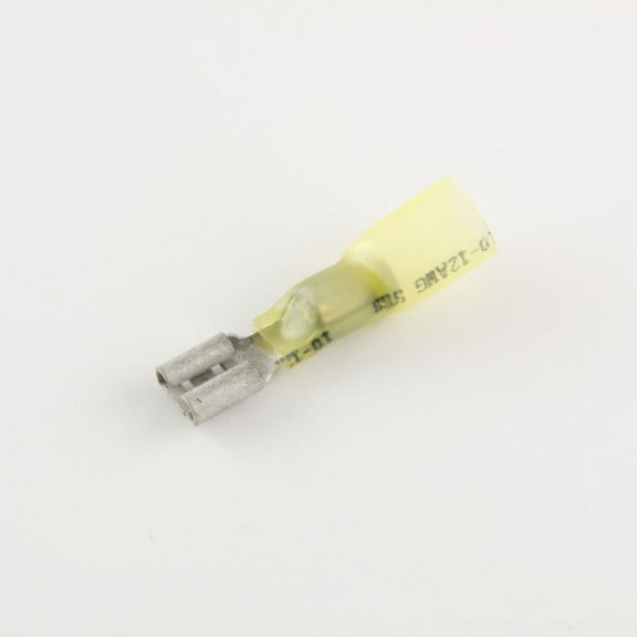 12-10 Ga. 0.250" Female Solder Heat-Shrink Quick-Disconnect Terminals - (pack of 10)
