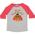 thumbnail image 3 of Inktastic Happy Thanksgiving Cute Turkey in Pilgrim Hat Boys or Girls Toddler T-Shirt, 3 of 5
