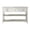 Antique White, variant on IVV 47.2" Vintage Console Table with 3 Drawers & Open Shelves, American Country Style Accent MDF Entryway Table in Wash Gray, for Living Room or Bedroom