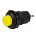 thumbnail image 1 of Plastic Diy Instant Button Metal Mini Push Button (yellow) (1pcs), 1 of 5