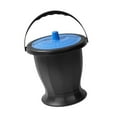 thumbnail image 4 of Serenable Spittoon al with Lid Potty al Pot Night al Toilet Portable Bedpan Chamber Pot for Woman Travel Elderly Children Deep Blue Lid, 4 of 9