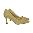 thumbnail image 4 of XY London Womens Romi Pointed Mid Stiletto Court Shoes, 4 of 6