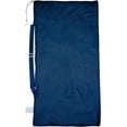 thumbnail image 2 of (6 pack) Champion Sports Mesh Sports Equipment Bag- Navy, 24" x 48"- Multipurpose, Nylon Drawstrong Bag with Shoulder Strap, Lock and ID Tag, for Sports Equipment., 2 of 8