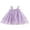 Purple, variant on Suealasg Toddler Girl’s Slip Dress Floral Embroidery Butterfly Sleeveless Summer A-Line Dress Tulle Princess Dress