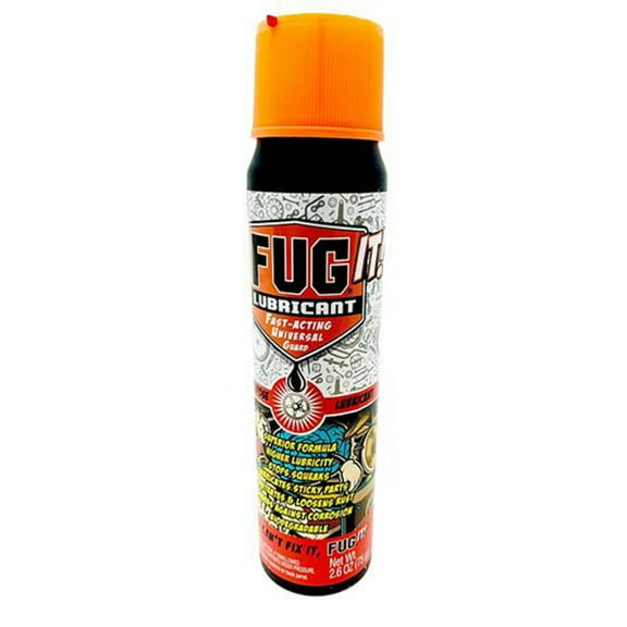 Fug It Premium Grade, Multi Purpose Dry Lube & Protectant Metal Canister Spray-2.6 oz