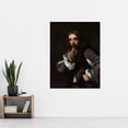 thumbnail image 2 of Sweerts Portrait Of Joseph Deutz Painting Extra Large XL Wall Art Poster Print, 2 of 3