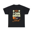 thumbnail image 2 of Yes I Can Drive A stick  Streetwear Wardrobe Unisex Heavy Cotton T-shirt, 2 of 12