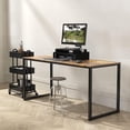 thumbnail image 2 of Mission 40-Inch Home Office Computer Desk, Espresso, 2 of 9