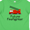 thumbnail image 4 of Inktastic Ladder Truck Future Firefighter Boys or Girls Toddler T-Shirt, 4 of 5