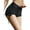 Black, variant on Sports Booty Shorts for Women High Waisted Bubble Textured Scrunch Butt Lifting Gym Workout Hot Pants