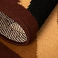 thumbnail image 4 of Home Dynamix Lyndhurst Rotana Area Rug, 7'8"x10'7" Rectangle, Brown/Black, 4 of 5