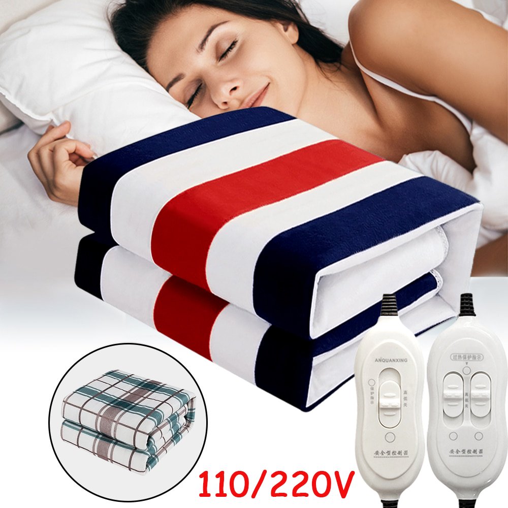220V Blanket Heated Electric Sheet Thicken Thermostat Electric Blankets  Security Electric Heating Blanket Warm Electric Mattress | Walmart Canada