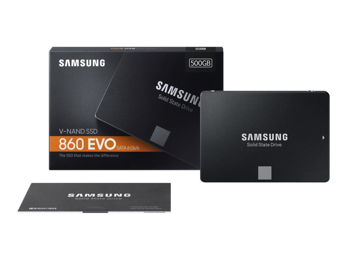 SAMSUNG 860 EVO-Series 2.5" III Internal SSD Single Unit Version MZ-76E500B/AM 2019 - Walmart.com