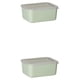thumbnail image 3 of Contenedores de almacenamiento de alimentos Advancent Grado alimenticio Verde PC 1 2Conjunto, 3 of 6