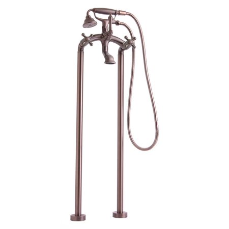 Floor Mount Tub Faucet In Oil Rubbed Bronze Walmart Com
