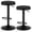 Black, variant on Patiojoy Height-Adjustable Kitchen Bar Stools Bar Stools Set of 2 Green