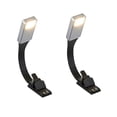 thumbnail image 1 of 2X E-Book Recargable Luz LED para Kindle Papel Nueva Lámpara de Lectura USB Clip de Lámpara de Luz de Libro para El Dormitorio de Viaje Lector 3Model, 1 of 5