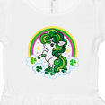 thumbnail image 4 of Inktastic Unicorn St Patricks Day Irish Girls Toddler Dress, 4 of 5