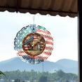 thumbnail image 4 of American Decorations 3D Stainless Metal Wind 10 In 4th Of July Decorations For Window Yard Garden Patio Patriotic Outdoor Decor, 4 of 6