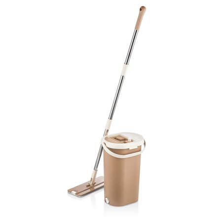 Cutting-Edge 16-Inch Light Pink Microfiber Mop and Bucket Combo  Making Cleaning a Breeze